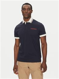 POLO E-ZERI NP0A4ID4 ΣΚΟΥΡΟ ΜΠΛΕ REGULAR FIT NAPAPIJRI