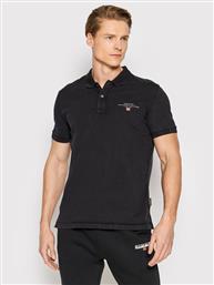 POLO ELBAS NP0A4GB4 ΜΑΥΡΟ REGULAR FIT NAPAPIJRI