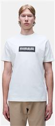 S-BOX LOGO SS WHITE HERON (9000189265-78296) NAPAPIJRI