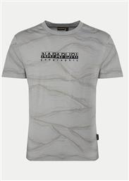 T-SHIRT B-CELLINI NP0A4ILS ΓΚΡΙ REGULAR FIT NAPAPIJRI