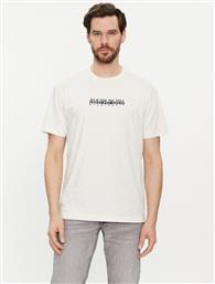 T-SHIRT NP0A4H8S ΛΕΥΚΟ REGULAR FIT NAPAPIJRI