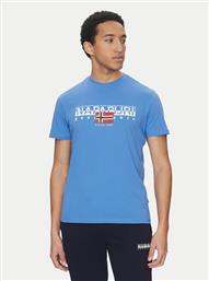 T-SHIRT S-AYLMER NP0A4HTO ΜΠΛΕ REGULAR FIT NAPAPIJRI