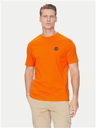 T-SHIRT S-BADGE NP0A4I3N ΠΟΡΤΟΚΑΛΙ REGULAR FIT NAPAPIJRI