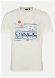 T-SHIRT S-BUTI NP0A4INM ΛΕΥΚΟ REGULAR FIT NAPAPIJRI