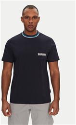 T-SHIRT S-MURLO NP0A4IEJ1761 ΣΚΟΥΡΟ ΜΠΛΕ REGULAR FIT NAPAPIJRI