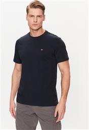 T-SHIRT SALIS NP0A4H8D ΣΚΟΥΡΟ ΜΠΛΕ REGULAR FIT NAPAPIJRI