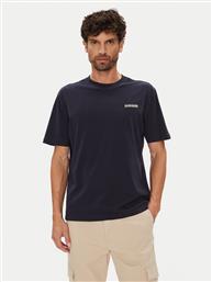 T-SHIRT SMALLBOX NP0A88TR ΣΚΟΥΡΟ ΜΠΛΕ REGULAR FIT NAPAPIJRI