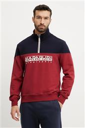 ΒΑΜΒΑΚΕΡΗ ΜΠΛΟΥΖΑ B-SATURNIA ΧΡΩΜΑ: ΝΑΥΤΙΚΟ ΜΠΛΕ, NP0A4ICHR1E1 NAPAPIJRI