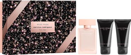 FOR HER MUSC NUDE XMAS SET (EDP 50 ML + BODY LOTION 50 ML + SHOWER GEL 50 ML) - 82000827 NARCISO RODRIGUEZ