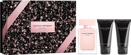 FOR HER XMAS SET (EDP 50 ML + BODY LOTION 50 ML + SHOWER GEL 50 ML) - 82000824 NARCISO RODRIGUEZ