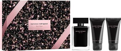 FOR HER XMAS SET (EDT 50 ML + BODY LOTION 50 ML + SHOWER GEL 50 ML) - 82000822 NARCISO RODRIGUEZ