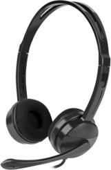 NSL-1665 CANARY GO HEADSET WITH MICROPHONE BLACK NATEC