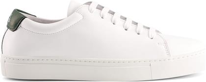 ΑΝΔΡΙΚΑ SNEAKERS ΜΟΝΟΧΡΩΜΑ ''EDITION 3 WHITE GREEN'' - M03-24S-004 ΛΕΥΚΟ NATIONAL STANDARD
