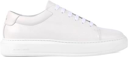 ΑΝΔΡΙΚΑ SNEAKERS ΜΟΝΟΧΡΩΜΑ ''EDITION 3L WHITE MONOCHROME'' - M03-21S-L00 ΛΕΥΚΟ NATIONAL STANDARD