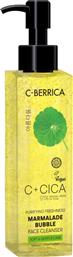 C+CICA C-BERRICA PURIFYING FRESHNESS SOFT & GENTLE CARE MARMALADE BUBBLE FACE CLEANSER ΚΑΘΑΡΙΣΤΙΚΟ ΤΖΕΛ ΜΕ ΒΙΤΑΜΙΝΗ C ΓΙΑ ΒΑΘΥ ΚΑΘΑΡΙΣΜΟ, ΕΝΥΔΑΤΩΣΗ & ΦΥΣΙΚΗ ΛΑΜΨΗ, ΜΕ ΑΝΤΛΙΑ 150ML NATURA SIBERICA