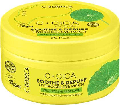 C+CICA C-BERRICA SOOTHE & DEPUFF HYDROGEL EYE PATCH C+CICA C-BERRICA SOOTHE & DEPUFF HYDROGEL EYE PATCH 60 ΤΕΜΑΧΙΑ 60 ΤΕΜΑΧΙΑ NATURA SIBERICA