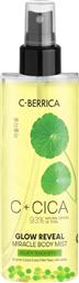 C+CICA C-BERRICA VELVETY TOUCH EFFECT GLOW REVEAL MIRACLE BODY MIST ΣΠΡΕΙ ΣΩΜΑΤΟΣ ΓΙΑ ΕΝΥΔΑΤΩΣΗ, ΤΟΝΩΣΗ & ΦΥΣΙΚΗ ΕΝΥΔΑΤΩΣΗ ΤΗΣ ΕΠΙΔΕΡΜΙΔΑΣ ΜΕ ΑΡΩΜΑ ΦΡΕΣΚΑΔΑΣ 200ML NATURA SIBERICA