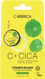 C+CICA C-BERRICA VITAMIN SPLASH SMOOTH RENEW SUGAR LIP SCRUB 10ML,ΕΝΥΔΑΤΙΚΟ ΑΠΑΛΟ SCRUB ΜΕ ΖΑΧΑΡΗ ΓΙΑ ΑΝΑΝΕΩΜΕΝΑ, ΛΕΙΑ & ΦΩΤΕΙΝΑ ΧΕΙΛΗ NATURA SIBERICA