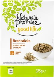 ΔΗΜΗΤΡΙΑΚΑ BRAN STICKS 375G NATURES PROMISE