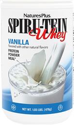 SPIRU-TEIN WHEY PROTEIN ΣΥΜΠΛΗΡΩΜΑ ΔΙΑΤΡΟΦΗΣ ΠΡΩΤΕΙΝΗΣ ΟΡΟΥ ΓΑΛΑΚΤΟΣ ΒΙΤΑΜΙΝΩΝ, ΜΕΤΑΛΛΩΝ & ΣΠΙΡΟΥΛΙΝΑΣ ΓΙΑ ΕΝΔΥΝΑΜΩΣΗ, ΑΥΞΗΣΗ & ΔΙΑΤΗΡΗΣΗ ΜΥΙΚΗΣ ΜΑΖΑΣ ΜΕ ΓΕΥΣΗ ΒΑΝΙΛΙΑ 476G - VANILLA NATURES PLUS