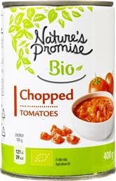 ΤΟΜΑΤΑ ΨΙΛΟΚΟΜΜΕΝΗ BIO 400G NATURES PROMISE