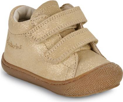 ΨΗΛΑ SNEAKERS COCOON VL SUEDE GLITTER NATURINO