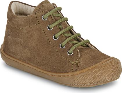 ΨΗΛΑ SNEAKERS COCOON ZIP SUEDE NATURINO