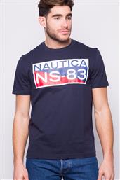 ΑΝΔΡΙΚΗ ΜΠΛΟΥΖΑ - V74510 ΜΠΛΕ ΣΚΟΥΡΟ NAUTICA