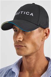 ΑΝΔΡΙΚΟ ΚΑΠΕΛΟ JOCKEY ΜΕ ΛΟΓΟΤΥΠΟ ''ATMORE'' - N1AS3589 ΜΑΥΡΟ NAUTICA
