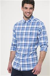 ΑΝΔΡΙΚΟ ΚΑΡΟ ΠΟΥΚΑΜΙΣΟ CLASSIC FIT - W91912 ΜΠΛΕ NAUTICA