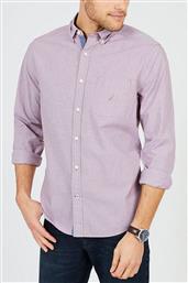 ΑΝΔΡΙΚΟ ΠΟΥΚΑΜΙΣΟ STRIPED BLUE - W83117 ΜΟΒ NAUTICA