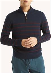 ΜΠΛΟΥΖΑ ΠΛΕΚΤΗ ΜΜ NAVTECH STRIPED 1/4 ZIP (12GG) NAUTICA