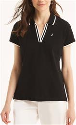 ΜΠΛΟΥΖΑ POLO ΚΜ S/S TIPPED SPLIT NECK OCEAN POLO NAUTICA από το SHOPPING HOUSE