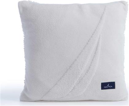 ΔΙΑΚΟΣΜΗΤΙΚΟ ΜΑΞΙΛΑΡΙ FLEECE 2 ΟΨΕΩΝ (45X45) BY NEF-NEF HOMEWARE NAU COAST ECRU NAUTICA