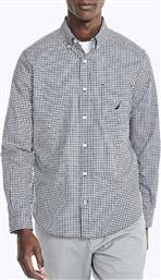 ΥΠΟΚΑΜΙΣΟ ΜΜ SUST.L/S TENCEL ANCHOR GINGHAM NAUTICA