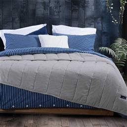 ΚΟΥΒΕΡΤΟΠΑΠΛΩΜΑ ΥΠΕΡΔΙΠΛΟ (220X240) BY NEF-NEF HOMEWARE NAU COAST GREY NAUTICA