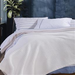 ΚΟΥΒΕΡΤΟΡΙΟ ΥΠΕΡΔΙΠΛΟ (230X240) ΜΑΤΛΑΣΕ NEF-NEF HOMEWARE NAU OFF WHITE NAUTICA