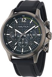 ΡΟΛΟΙ BLUEOCEAN CHRONOGRAPH NAPBOF405 ΜΑΥΡΟ NAUTICA από το MODIVO