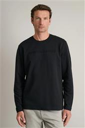 ΑΝΔΡΙΚΗ ΜΠΛΟΥΖΑ ΜΑΚΡΥΜΑΝΙΚΗ 24TU.344/R BLACK ΜΑΥΡΟ NAVY & GREEN