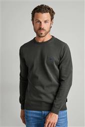 ΑΝΔΡΙΚΟ ΠΛΕΚΤΟ ΒΑΜΒΑΚΕΡΟ 24YM.741/P.5 DEEPEST GREEN ΠΡΑΣΙΝΟ NAVY & GREEN