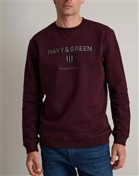 ΜΠΛΟΥΖΑ ΦΟΥΤΕΡ ΛΑΙΜΟΚΟΨΗ M/M NAVY&GREEN