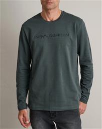 ΜΠΛΟΥΖΑ ΛΑΙΜΟΚΟΨΗ M/M NAVY&GREEN