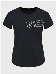 T-SHIRT 44001 ΜΑΥΡΟ REGULAR FIT NEBBIA