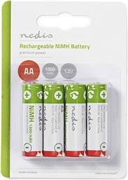 BANM13HR64B RECHARGEABLE NI-MH BATTERY AA, 1.2V, 1300 MAH, 4 PIECES, BLIST 233-0142 NEDIS