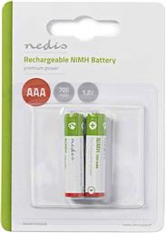 BANM7HR032B RECHARGEABLE NI-MH BATTERY AAA, 1.2V, 700 MAH, 2 PIECES, BLIST 233-0181 NEDIS