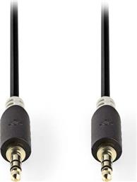 CABW22000AT05 STEREO AUDIO CABLE 3.5 MM MALE - 3.5 MM MALE 0.5M ANTHRACITE ΚΑΛΩΔΙΟ NEDIS