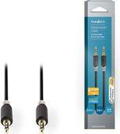 CABW22000AT50 STEREO AUDIO CABLE 3.5 MM MALE - 3.5 MM MALE 5.0 M ANTHRACITE NEDIS