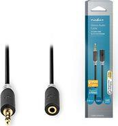 CABW22050AT50 STEREO AUDIO CABLE 3.5 MM MALE - 3.5 MM FEMALE 5.0 M ANTHRACITE NEDIS
