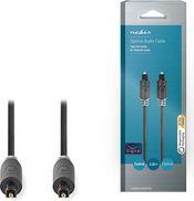 CABW25000AT20 OPTICAL AUDIO CABLE TOSLINK MALE - TOSLINK MALE 2.0 M ANTHRACITE NEDIS