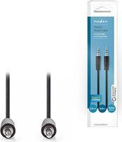 CAGB22000BK30 STEREO AUDIO CABLE 3.5MM MALE - 3.5MM MALE 3.0M BLACK NEDIS